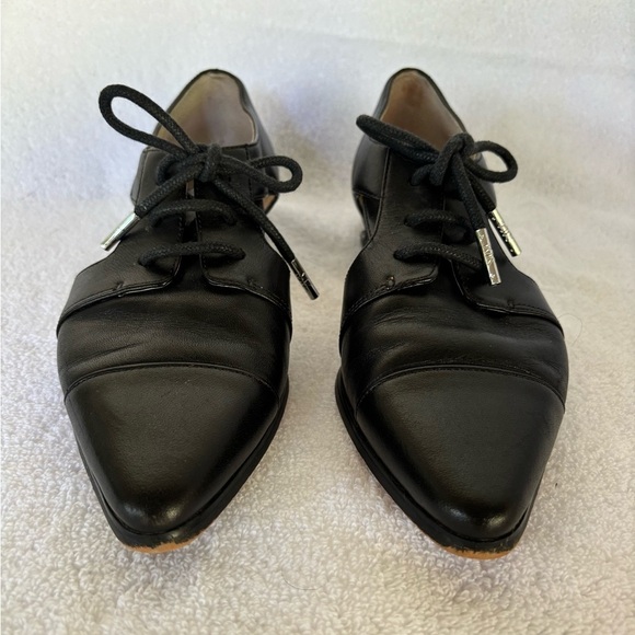 Michael Kors black Graham cut out oxford shoes - Picture 6 of 12